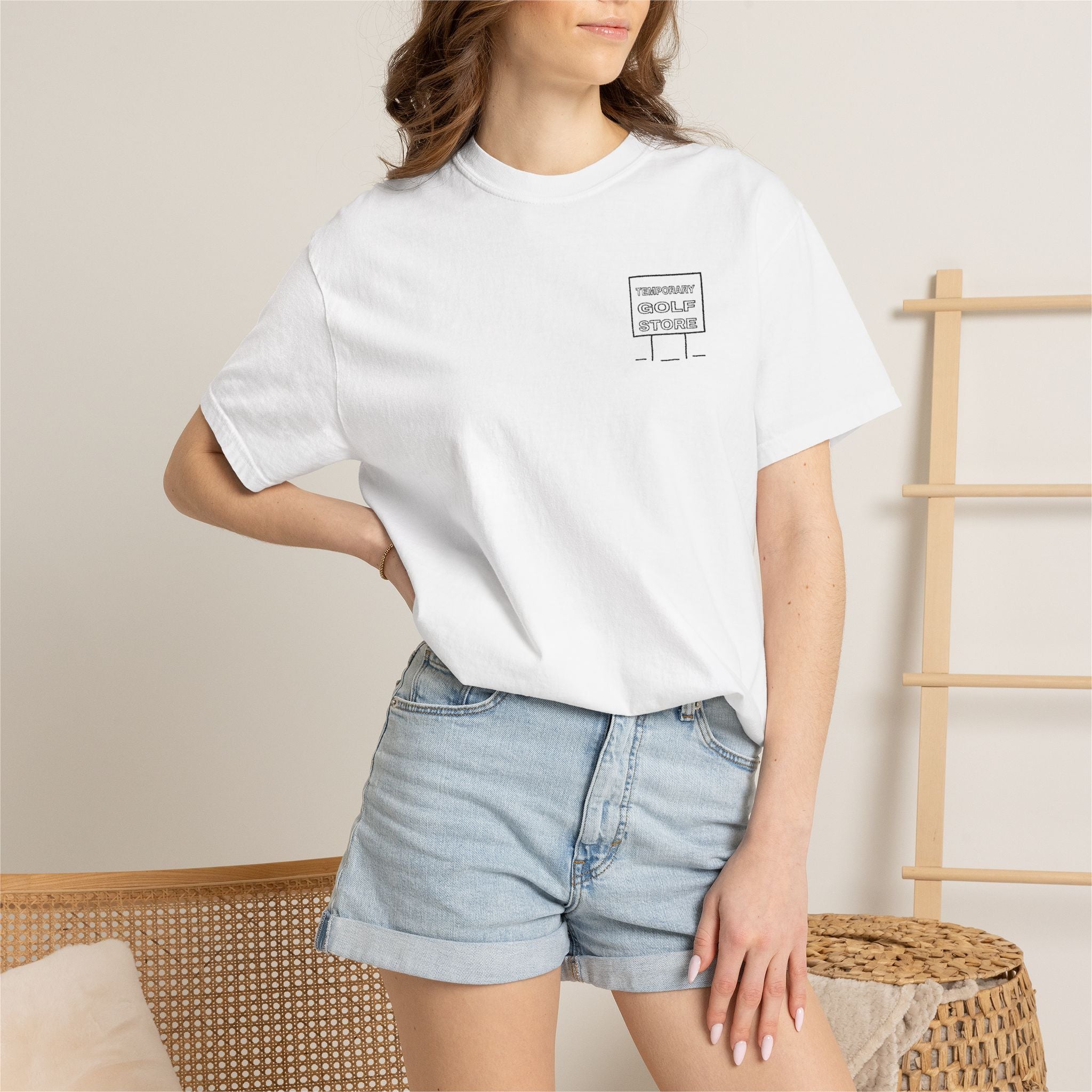 TG Shop Embroidered Logo T-Shirt —
